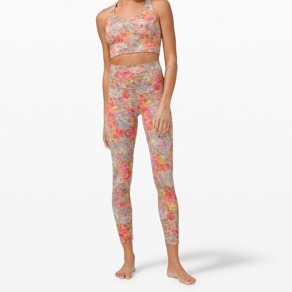 LULULEMON High Rise Align Pant Leggings Inflorescence Multi 6 - Picture 1 of 11